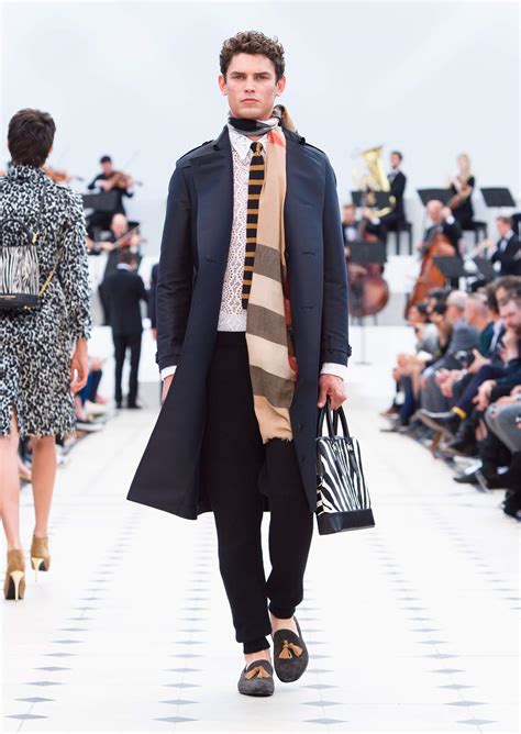 burberry mens spring summer 2016 blue and white striped|Burberry .